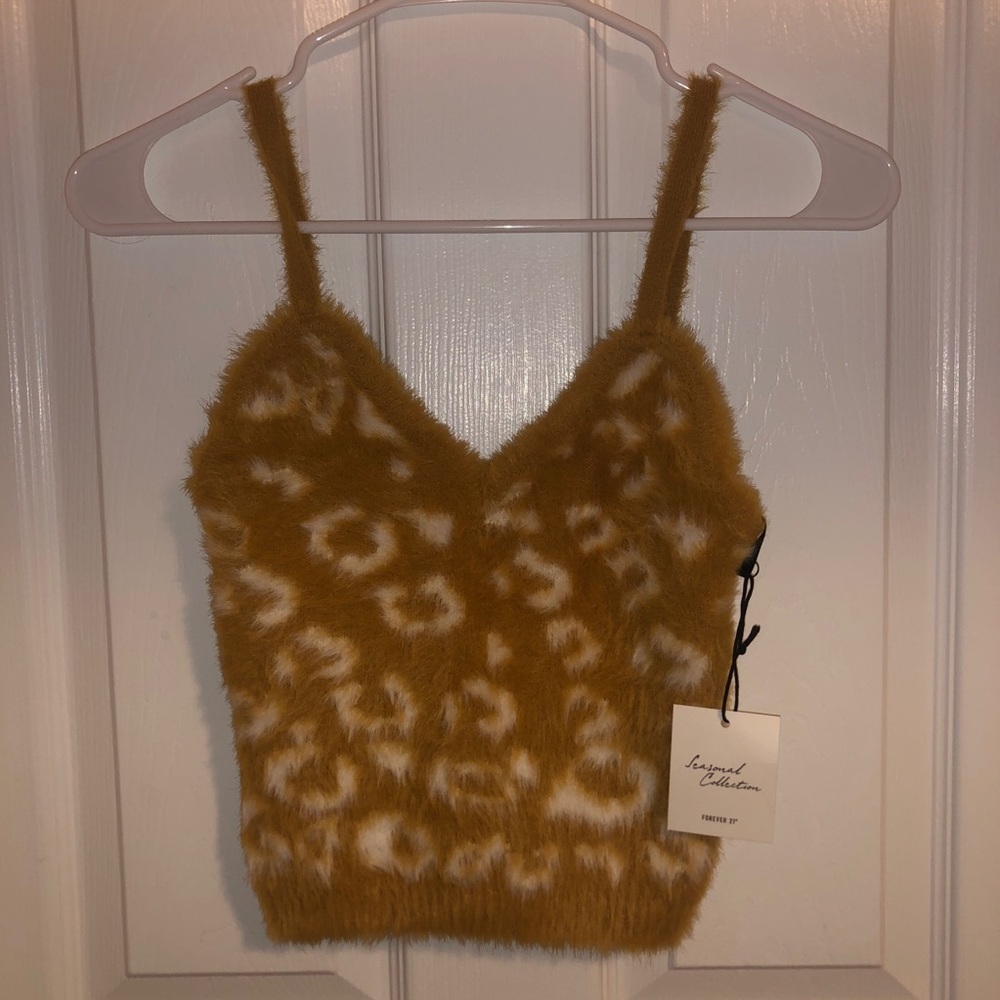 Forever 21 Cheetah Top